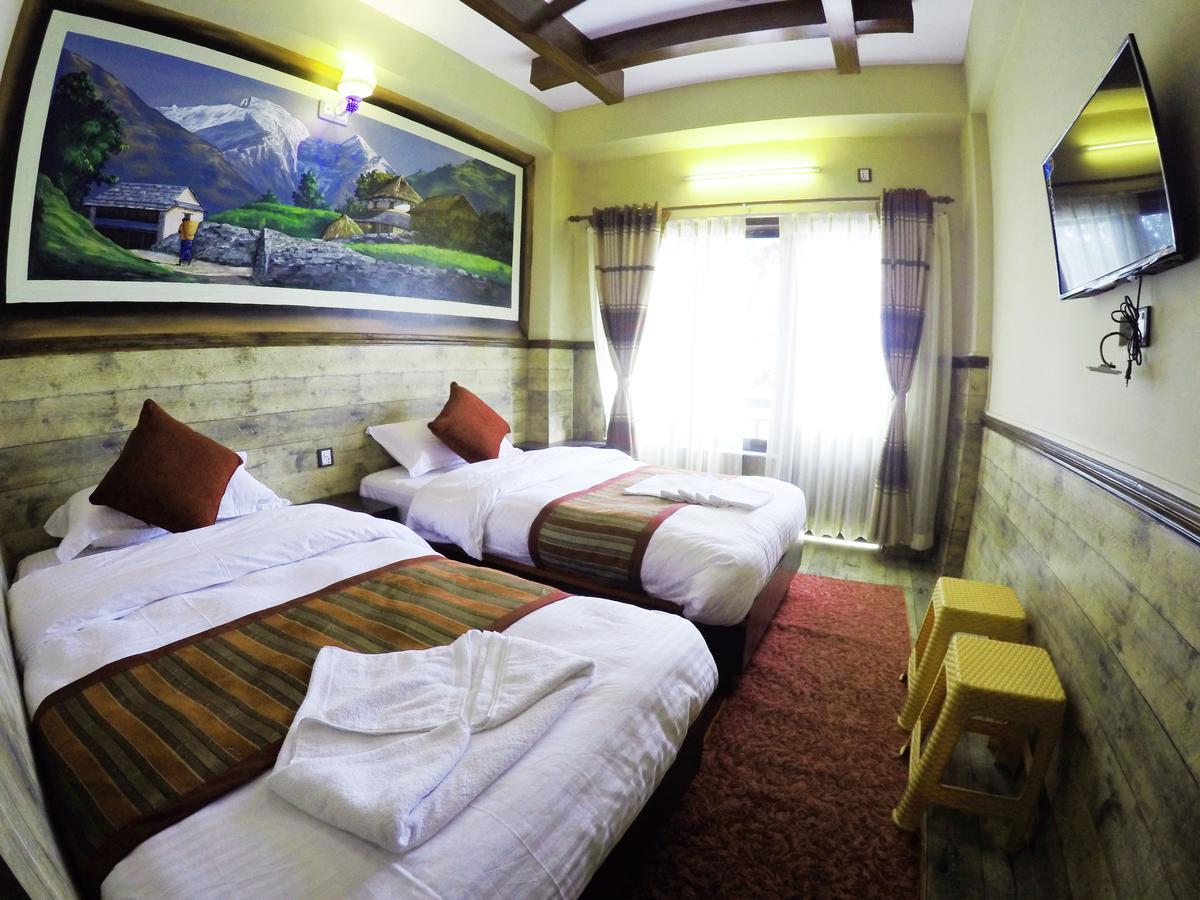 Hotel Forest Lake Backpackers' Hostel Pokhara Exterior foto